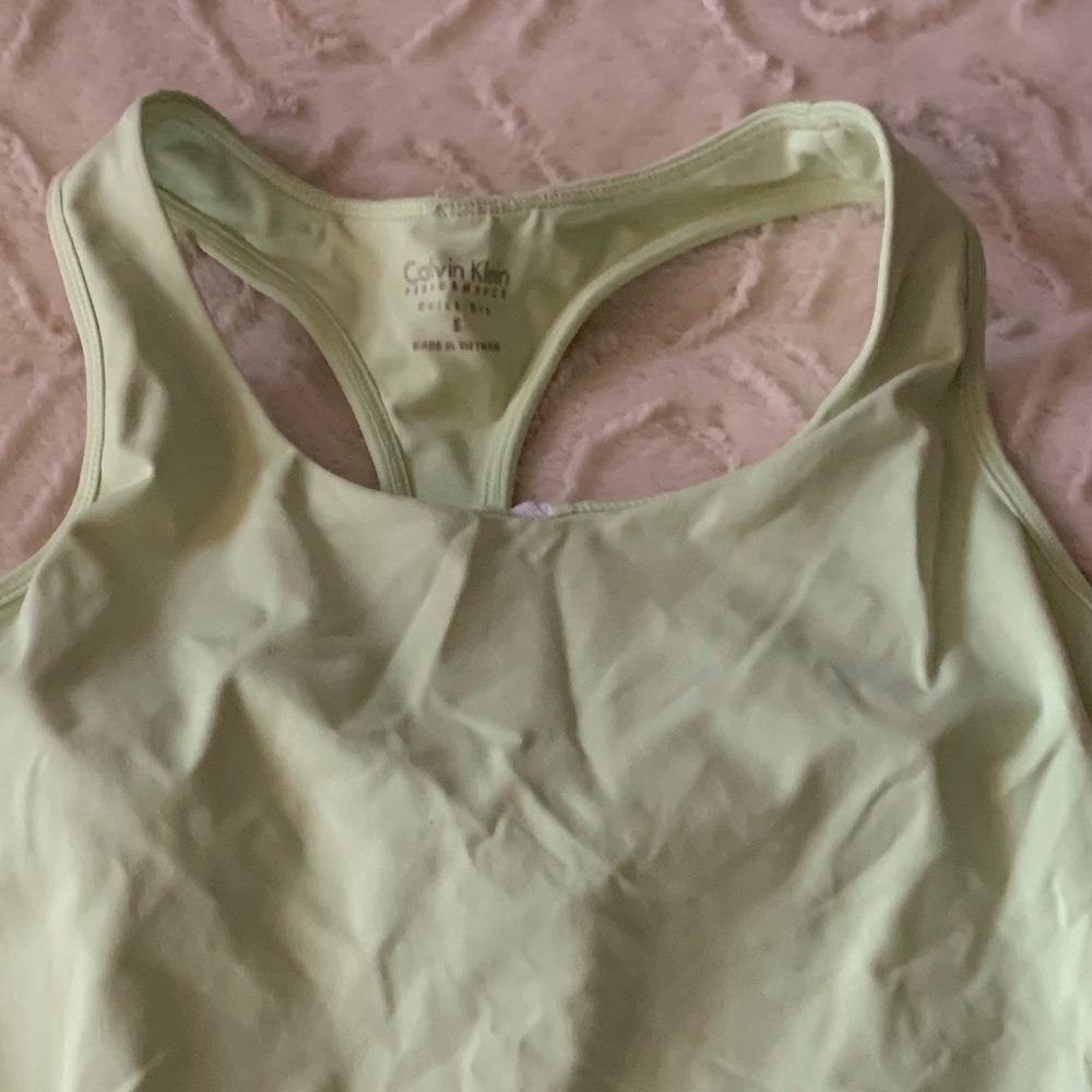 Calvin Klein Racerback Athletic Top - Picture 3 of 3